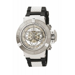 Invicta Men's 0924 Subaqua Quartz Chronograph White Dial Watch