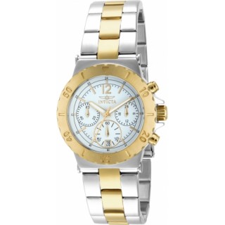 Invicta Women's 14855 Specialty Quartz Chronograph White Dial Watch