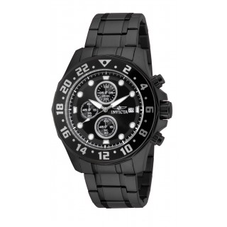 Invicta Men's 15945 Specialty Quartz Multifunction Black Dial Watch