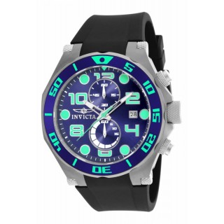 Invicta Men's 17813 Pro Diver Quartz Multifunction Blue Dial Watch