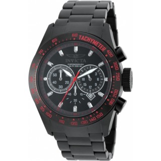 Invicta Men's 19296 Speedway Quartz Chronograph Black Dial Watch