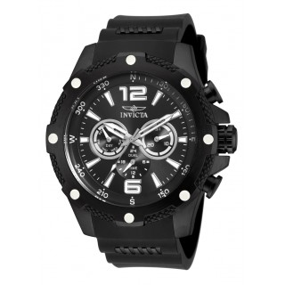 Invicta Men's 19662 I-Force Quartz Chronograph Black Dial Watch