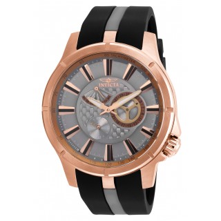 Invicta Men's 20334 S1 Rally Quartz 3 Hand Grey Dial Watch