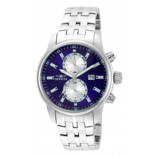 Invicta Men's 21557 Specialty Quartz 3 Hand Blue Dial Watch