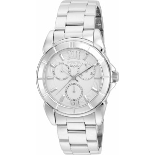 Invicta Women's 21699 Angel Quartz Chronograph Silver Dial Watch