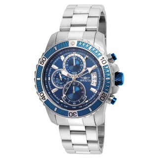 Invicta Men's Pro Diver 22413 Quartz Multifunction Blue Dial Watch
