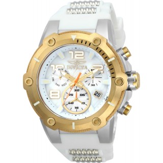 Invicta Men's 22512 Speedway Quartz Chronograph White Dial Watch