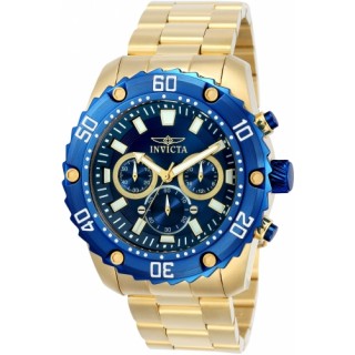 Invicta Men's Pro Diver 22518 Quartz Chronograph Blue Dial Watch
