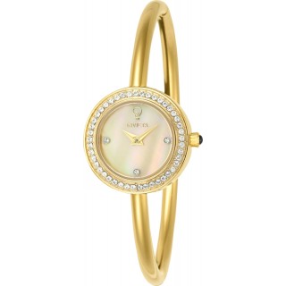 Invicta Women's 23263 Gabrielle Union Quartz 3 Hand Gold Dial Watch