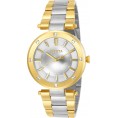 Invicta Women's 23725 Angel Quartz 3 Hand Silver Dial Watch