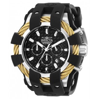 Invicta Men's 23858 Bolt Quartz Chronograph Black Dial Watch