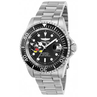 Invicta Men's 24753 Disney  Automatic 3 Hand Black Dial Watch