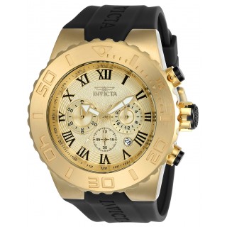 Invicta Men's 24844 Pro Diver Quartz Chronograph Black Dial Watch