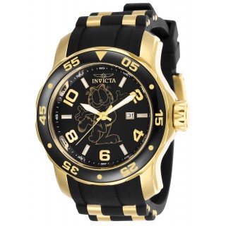 Invicta Men's 25157 Character  Quartz 3 Hand Black Dial Watch