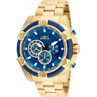 Invicta Men's 25516 Bolt Quartz Chronograph Blue Dial Watch