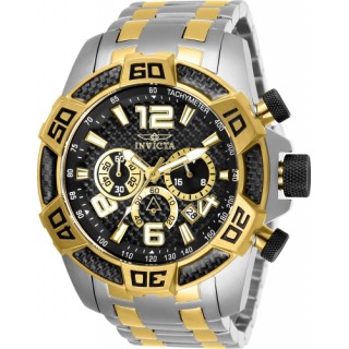 Invicta Men's Pro Diver 25856 Quartz Chronograph Black Dial Watch