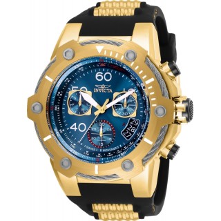 Invicta Men's 25873 Bolt Quartz Chronograph Blue Dial Watch