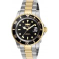 Invicta Men's 26973 Pro Diver Quartz 3 Hand Black Dial Watch