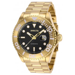 Invicta Men's 27306 Pro Diver Automatic 3 Hand Black Dial Watch
