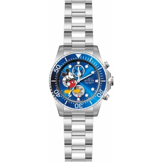 Invicta Men's 27387 Disney  Quartz 3 Hand Blue Dial Watch
