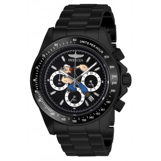Invicta Men's 27413 Character  Quartz Chronograph Black Dial Watch