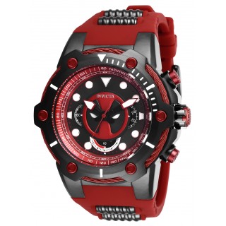 Invicta Men's 27487 Marvel Quartz Multifunction Black, Red, White Dial Watch