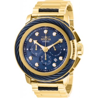 Invicta Men's 27495 Bolt Quartz Chronograph Blue Dial Watch