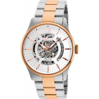 Invicta Men's 27573 Objet D Art Automatic 3 Hand White Dial Watch