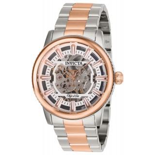 Invicta Men's 27590 Objet D Art Automatic 3 Hand Silver Dial Watch