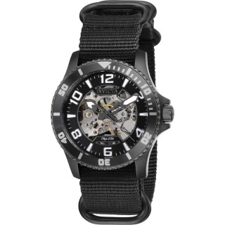 Invicta Men's 27593 Objet D Art Automatic 3 Hand Black Dial Watch
