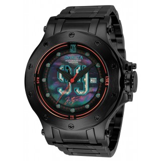 Invicta Men's 27604 Jason Taylor Automatic 3 Hand Black Dial Watch