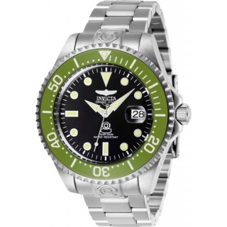 Invicta Men's 27612 Pro Diver Automatic 3 Hand Black Dial Watch