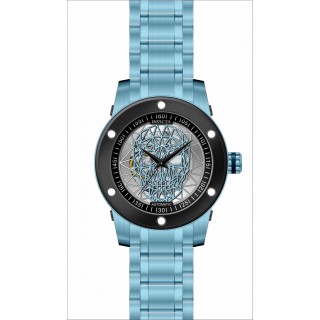Invicta Men's 27622 Speedway Automatic 3 Hand Silver, Light Blue Dial Watch