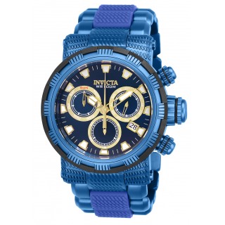 Invicta Men's Specialty 27745 Quartz 3 Hand Blue Dial Watch