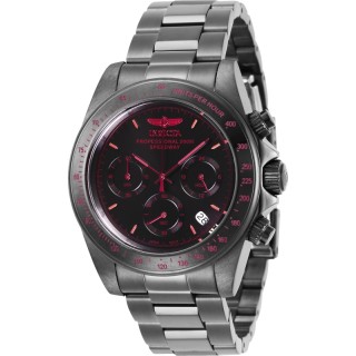 Invicta Men's Speedway 27771 Quartz Chronograph Black Dial Watch