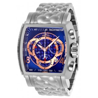 Invicta Men's 27955 S1 Rally Quartz Multifunction Blue, Rose Gold Dial Watch