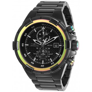 Invicta Men's 28131 Aviator Quartz Chronograph Black Dial Watch