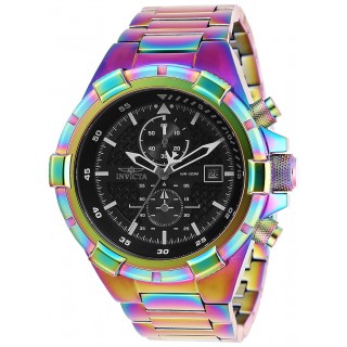 Invicta Men's 28135 Aviator Quartz Chronograph Black Dial Watch