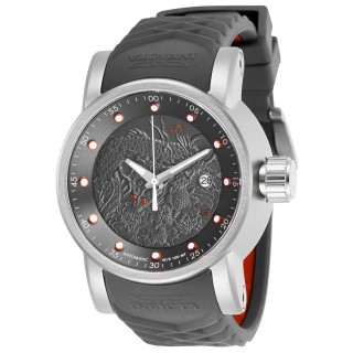 Invicta Men's 28172 S1 Rally Automatic 3 Hand Gunmetal Dial Watch