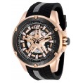 Invicta Men's 28303 S1 Rally Automatic 3 Hand Rose Gold, Black Dial Watch