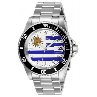 Invicta Men's 28708 Pro Diver Automatic 3 Hand Blue, White, Yellow Dial Watch