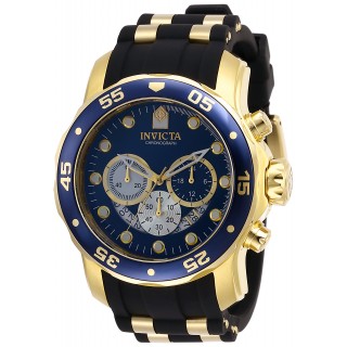 Invicta Men's 28723 Pro Diver Quartz Chronograph Blue Dial Watch