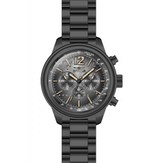 Invicta Men's 28899 Aviator Quartz Chronograph Black Dial Watch