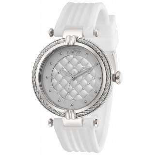 Invicta Lady 28941 Bolt Quartz 3 Hand White Dial Watch