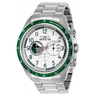 Invicta Men's 29022 S1 Rally Quartz Chronograph White Dial Watch