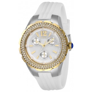 Invicta Women's 29089 Angel Quartz 3 Hand White Dial Watch