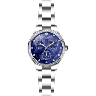Invicta Women's 29091 Angel Quartz 3 Hand Blue Dial Watch
