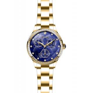 Invicta Women's 29095 Angel Quartz 3 Hand Blue Dial Watch