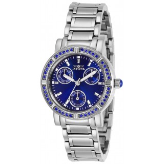 Invicta Women's Angel 29114 Quartz 3 Hand Blue Dial Watch