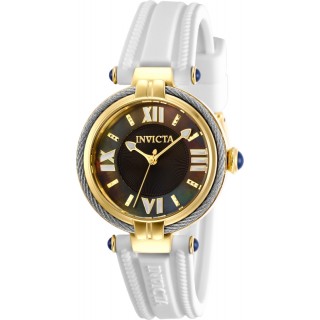 Invicta Women's Bolt 29126 Quartz 3 Hand Black Dial Watch